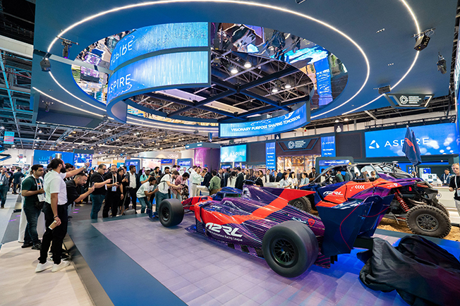 UAE’s ASPIRE Redefines Extreme Autonomous Sports: A2RL Unveils ‘Autonomous’ Dallara Super Formula Car at GITEX Global 2023